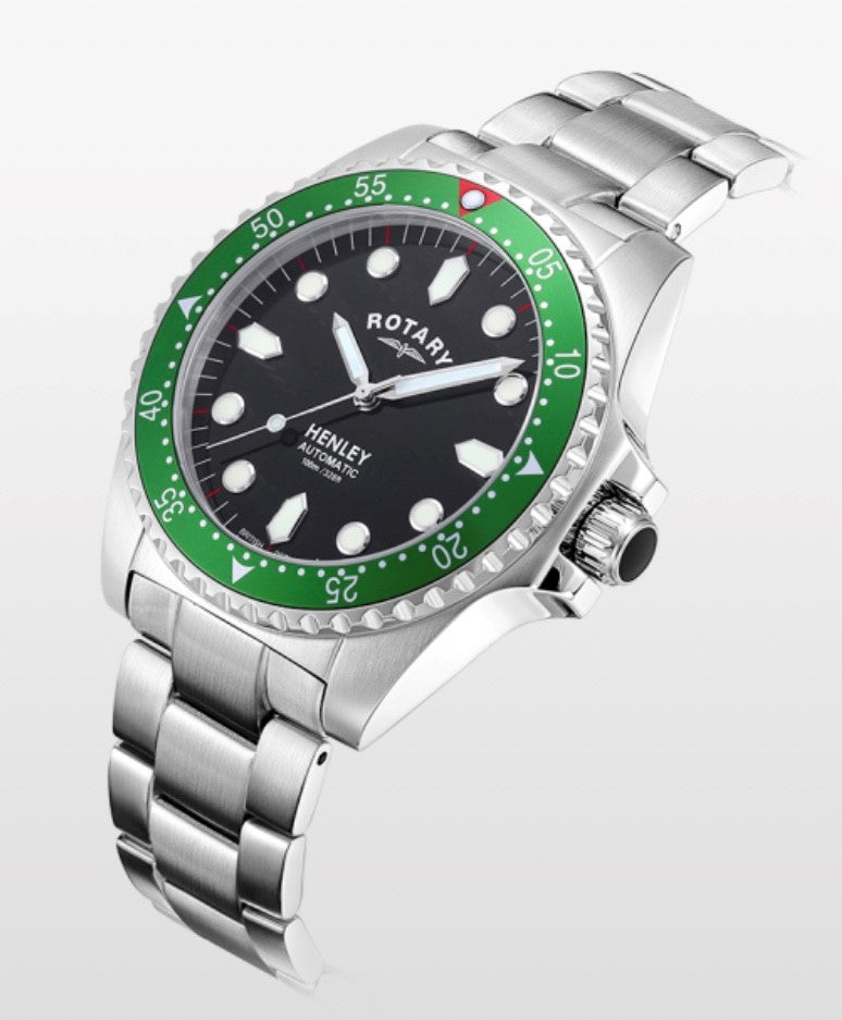 Rotary henley outlet gmt green