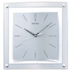 SEIKO - Timeless Metallic Silver-tone Quiet Sweep Wall Clock