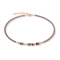 COEUR DE LION Necklace Princess Earth Glow rose gold-brown