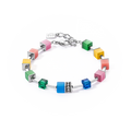 Coeur-de-Lion GeoCUBE® Iconic Pure Rainbow Bracelet