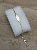 Christening Baby ID Bracelet
