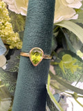 9ct Yellow Gold Peridot Ring