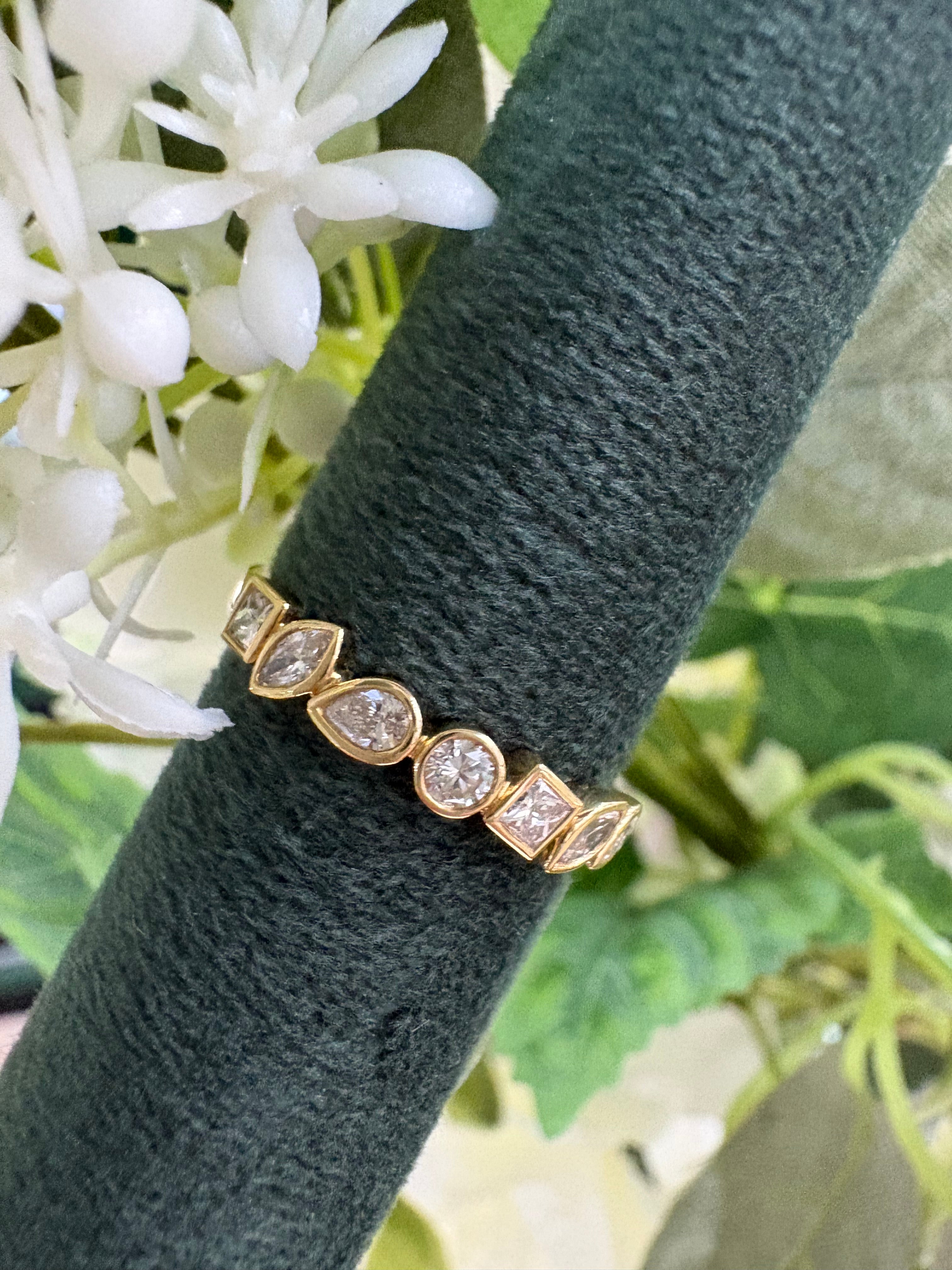 18ct Yellow Gold Diamond Eternity Ring