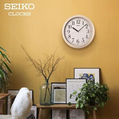 SEIKO - White Plastic Clock