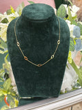 9ct Yellow Gold Oval Link Necklace
