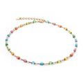 Coeur-de-Lion Mini Cubes & Pearls Mix necklace