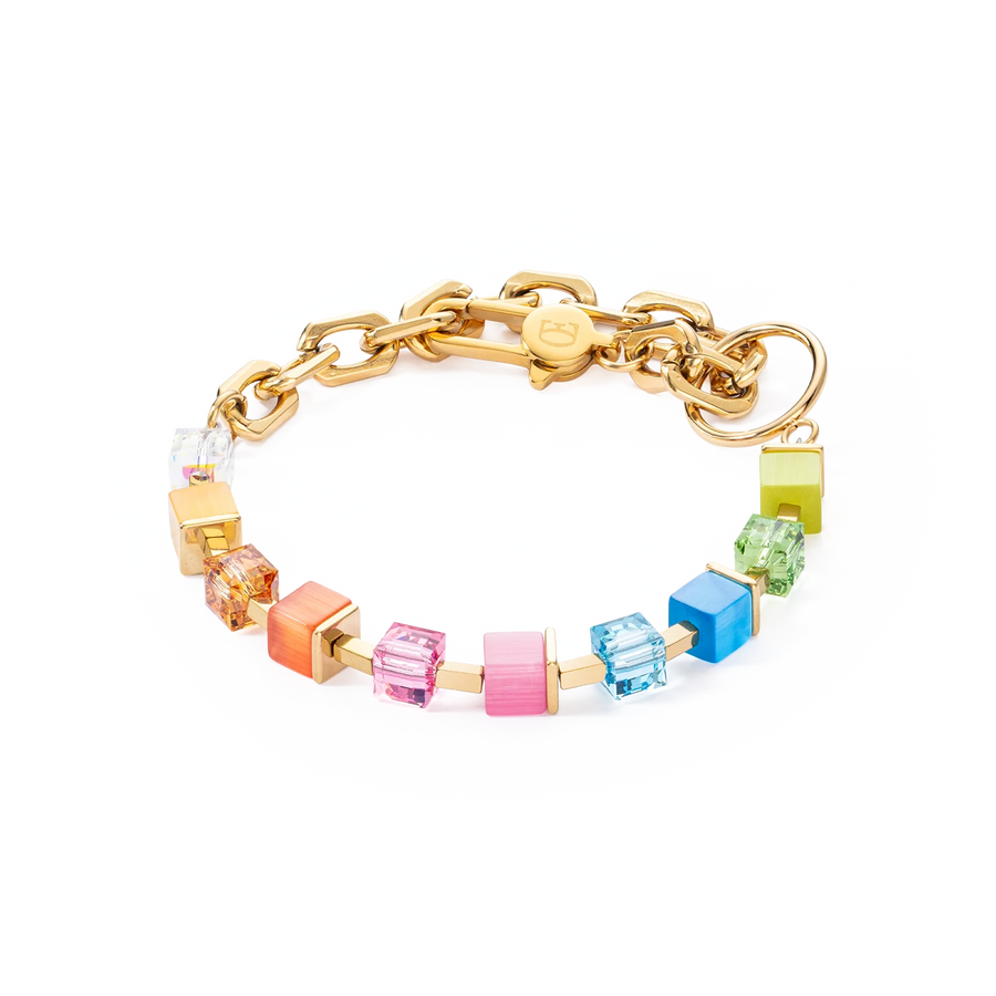 Coeur de Lion Cube Fusion Charm Bracelet