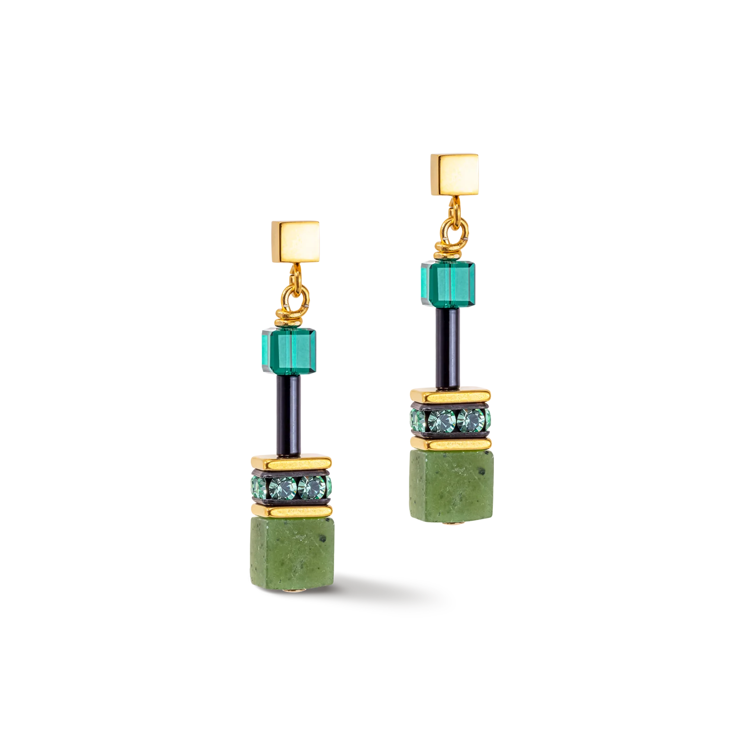 Coeur-de-Lion GeoCUBE® Iconic Precious earrings