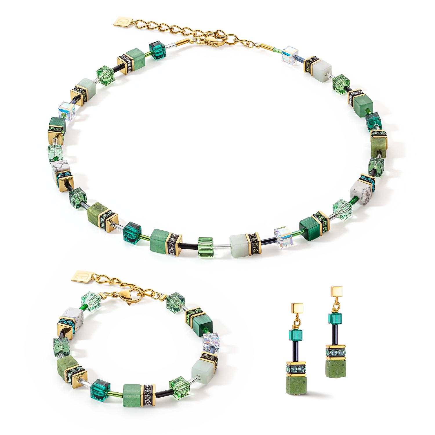 Coeur-de-Lion GeoCUBE® Iconic Precious earrings