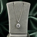 Lab-Grown 1.06ct Diamond & Platinum Pendant