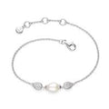 Kit Heath - Coast Pebble Glisten Pavé & Pearl Bracelet