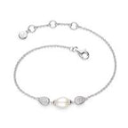 Kit Heath - Coast Pebble Glisten Pavé & Pearl Bracelet