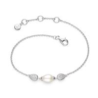 Kit Heath - Coast Pebble Glisten Pavé & Pearl Bracelet