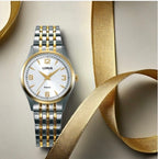 Lorus Ladies Classic Two Tone Bracelet Watch RG206ZX9