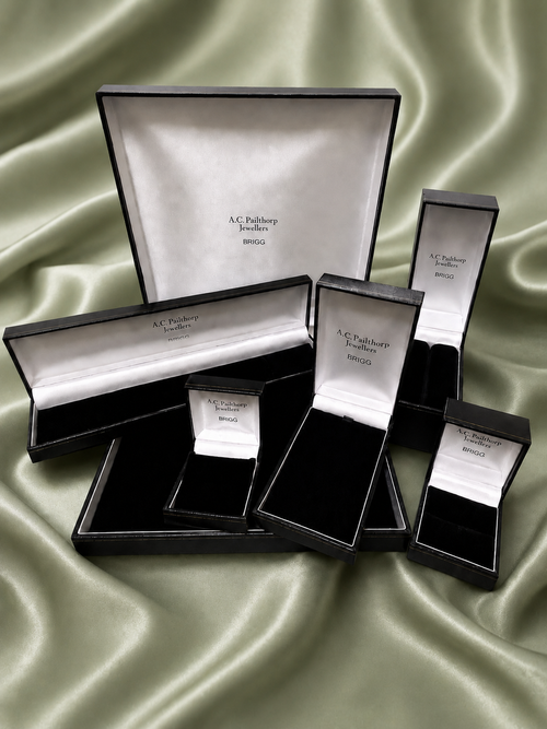 9ct Yellow & White Gold Diamond Set Mens Signet Ring