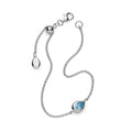Kit Heath - Coast Pebble Swiss Blue Topaz Slider Bracelet