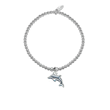 Dollie Jewellery Silver Dolphin Bracelet