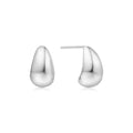 Ania Haie - Silver Small Dome Hoop Earrings