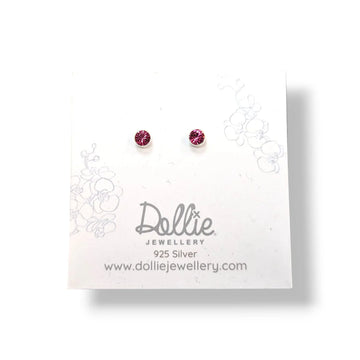 Dollie Jewellery Hot Pink Earrings