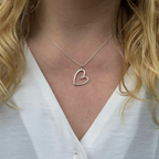 Reeves & Reeves Looped Heart Necklace