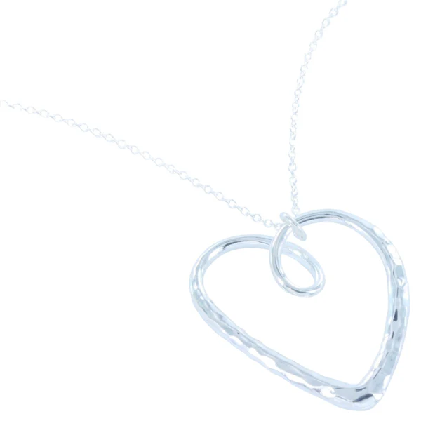 Reeves & Reeves Curly Whirly Heart Necklace