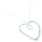 Reeves & Reeves Curly Whirly Heart Necklace