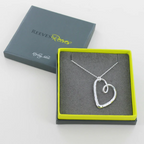 Reeves & Reeves Curly Whirly Heart Necklace