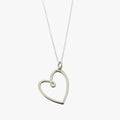 Reeves & Reeves Gold Plated Looped Heart