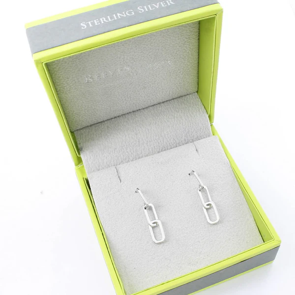 Reeves & Reeves Chain Link Drop Earrings
