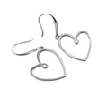 Reeves & Reeves Looped Heart Earrings