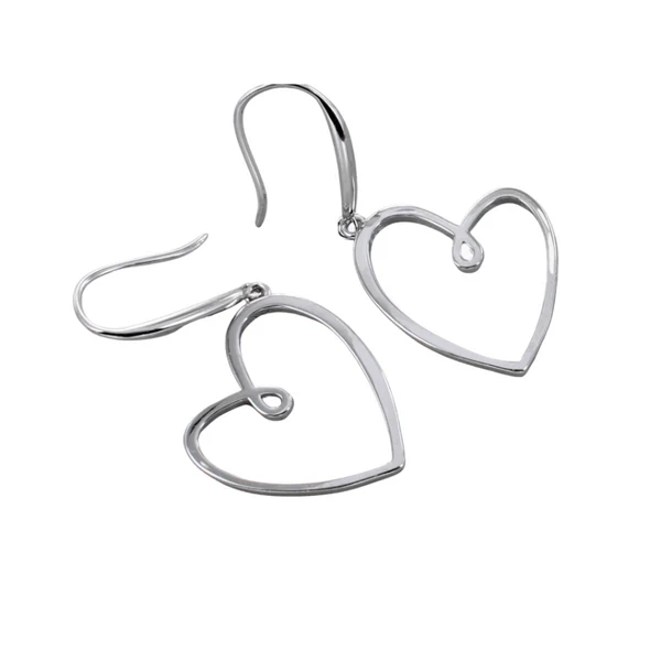 Reeves & Reeves Looped Heart Earrings