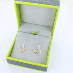 Reeves & Reeves Bee & Honeycomb Earrings