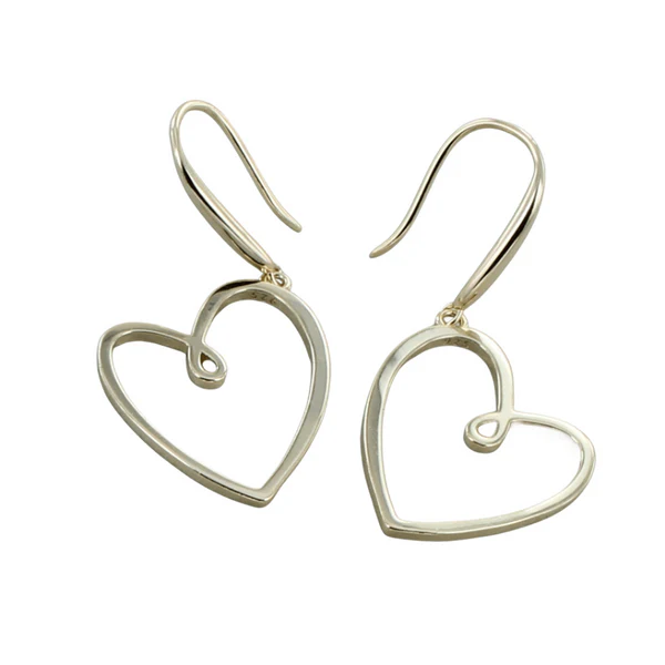 Reeves & Reeves Looped Heart Earrings