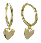 Reeves & Reeves Heart Drop Earrings