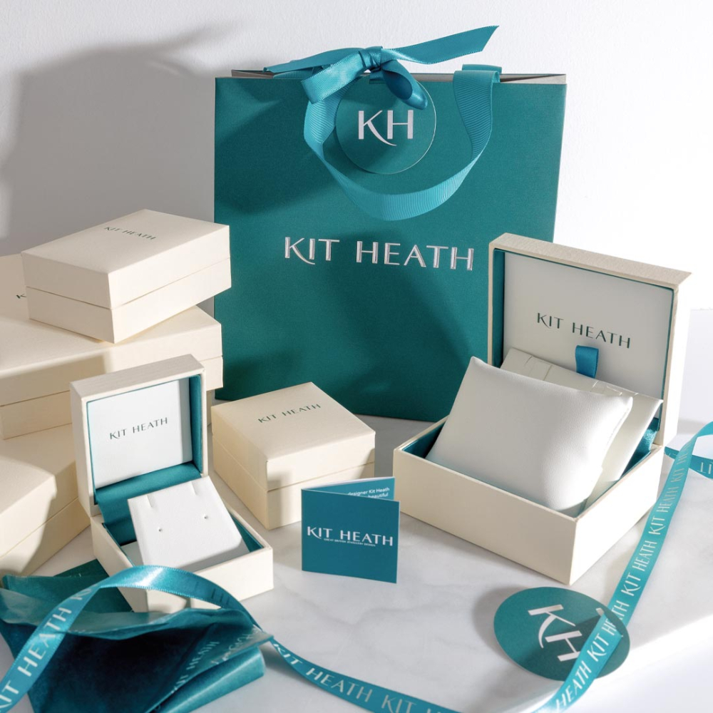 Kit Heath - Coast Pebble Smooth Stud Earrings