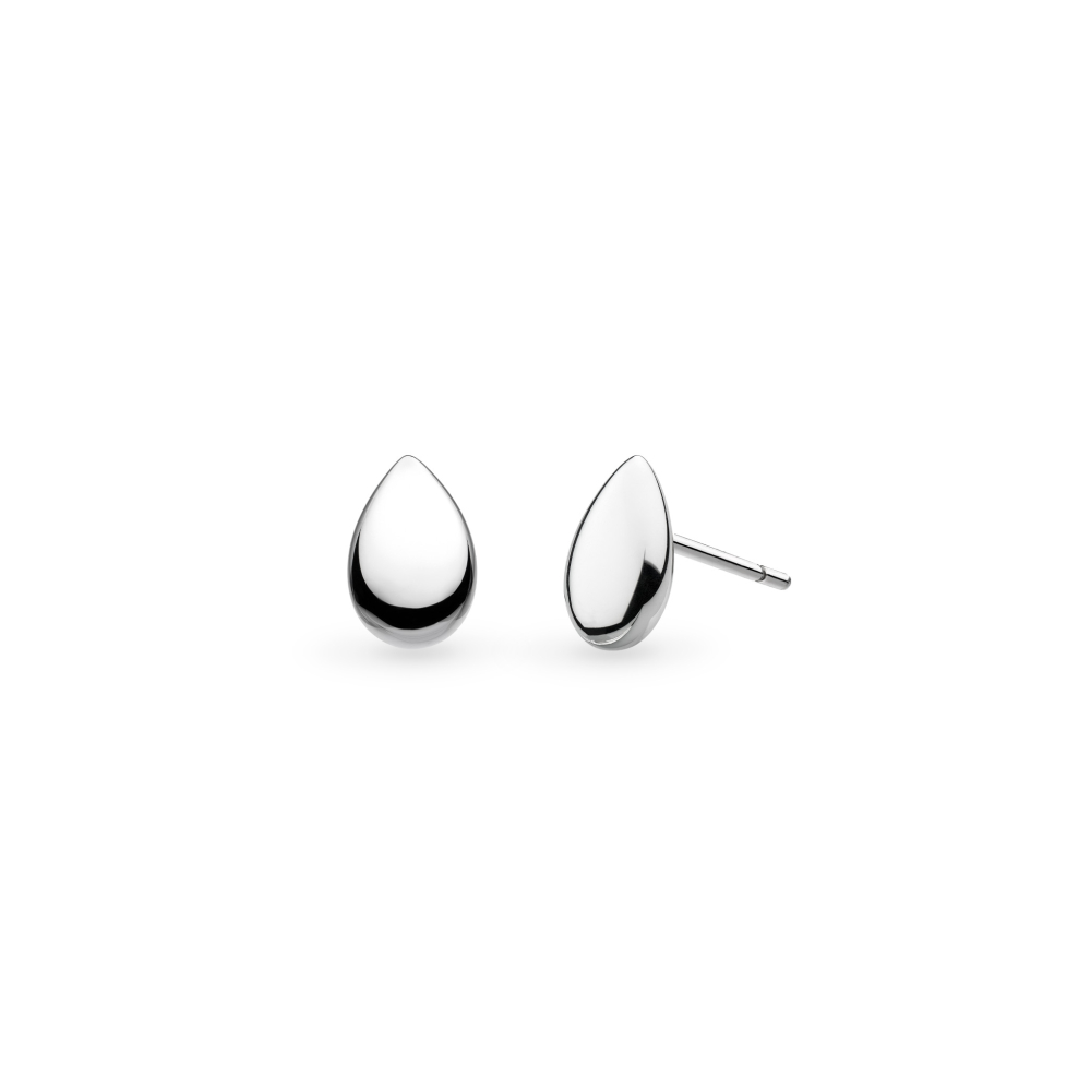 Kit Heath - Coast Pebble Smooth Stud Earrings
