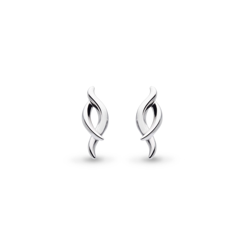 Kit Heath - Entwine Twine Twist Statement Stud Earrings