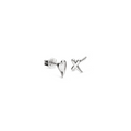 Kit Heath - Desire Kiss Heart & Kiss Mismatch Stud Earrings