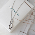 Kit Heath - Entwine Twine Link Duo Petite Necklace
