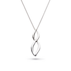 Kit Heath - Entwine Twine Link Duo Petite Necklace