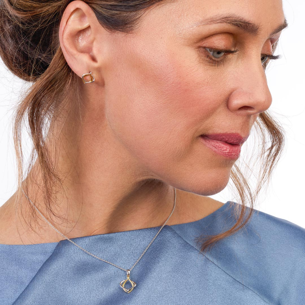 Kit Heath - Alicia Golden Mini Necklace