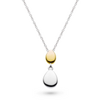 Kit Heath - Coast Pebble Golden Necklace
