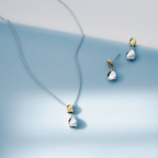Kit Heath - Coast Pebble Golden Necklace