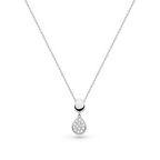 Kit Heath - Coast Pebble Glisten Pavé Necklace