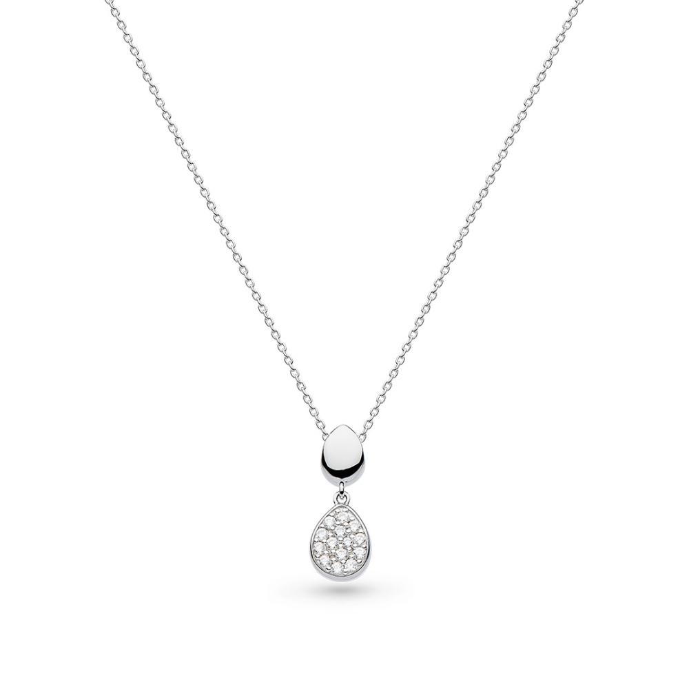 Kit Heath - Coast Pebble Glisten Pavé Necklace