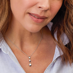 Kit Heath - Coast Pebbles Triple Linking Pebbles Necklace