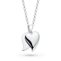 Kit Heath - Desire Love Duet Heart Necklace