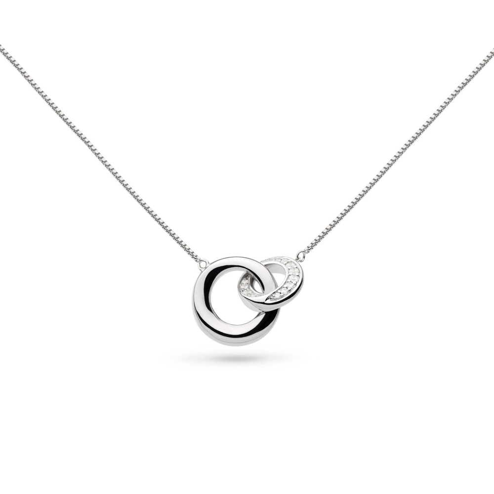 Kit Heath - Bevel Cirque Link Pavé Necklace