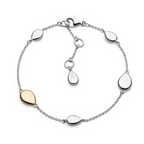 Kit Heath - Coast Pebble Golden Station Bracelet