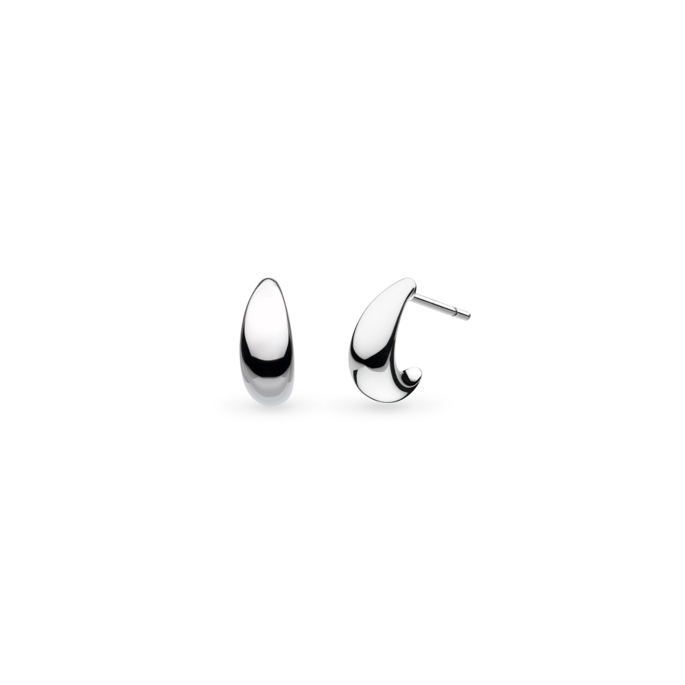 Kit Heath - Coast Pebble Smooth Hoop Earrings